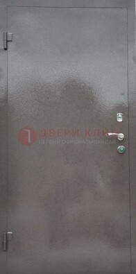 Серая входная дверь с нитроэмалью ДН-3 в Ступино