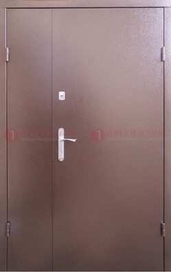 Стальная дверь с порошковым покрытием Медный Антик ДП-215 в Ступино