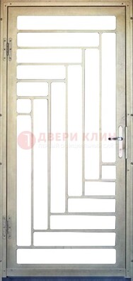 Железная решетчатая дверь с узором ДР-41 в Ступино