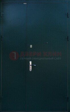 Черная тамбурная дверь ДТМ-36 в Ступино